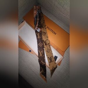 Authentic LV Silk Twilly